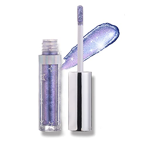 Lucoss Liquid Eyeshadow Glitzer Lidschatten Makeup Langlebige Shiny Glitter Wasserdicht Schimmer und Glanz Lidschatten-Aufkleber Metallic-Pigmente (A109) von Lucoss