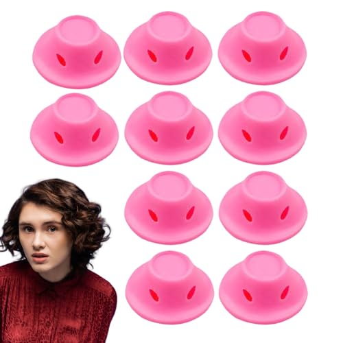 Heatless Curls - No Heat Overnight Hair Curler - Salon-Qualität Friseur Set von 10 Stück, Schlaflockenwerkzeug für Frauen von Wpsagek