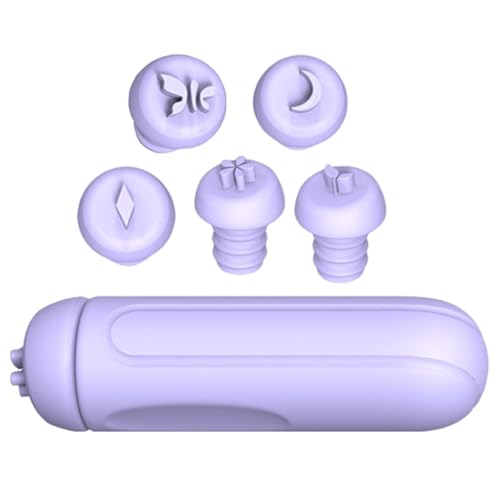 Wpsagek Nagelstempel - Silikonstempel Nagelwerkzeuge | Tragbare French Tip Nagelwerkzeuge mit austauschbarem Stempelkopf, Nagelstamper Kit für Frauen Mädchen von Wpsagek