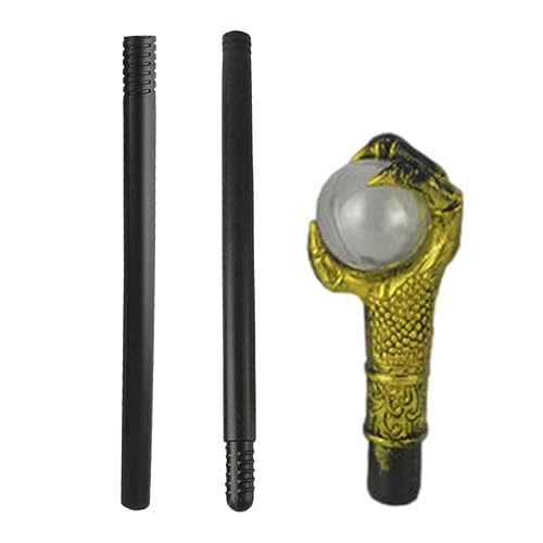 Wpsagek Prinzessin Zepter Prop Stick Cane | Zauberstab Zepter Cane für Halloween King Cosplay Prop - Halloween-König, Cosplay-Requisite, Kostümzubehör, Halloween-Party-Themenzubehör für Erwachsene und von Wpsagek