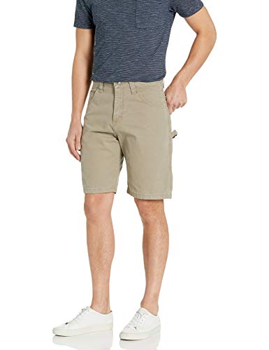 ALL TERRAIN GEAR X Wrangler Herren Authentics Classic Carpenter Lässige Shorts, Military Khaki, 40 ALL TERRAIN GEAR X Wrangler Herren Authentics Classic Carpenter Lässige Shorts, Military Khaki, 40 von Wrangler Authentics