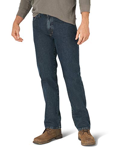 Wrangler Herren Klassische Baumwolljeans mit 5 Taschen, Normale Passform Jeans, Storm, 36W / 29L von Wrangler