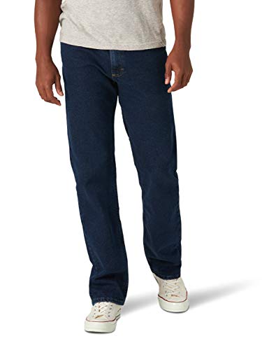 Wrangler Authentics Herren Klassische 5-Pocket-Regular Fit Jeans Lässige Hose, Midnight Flex, 32W / 29L von Wrangler Authentics