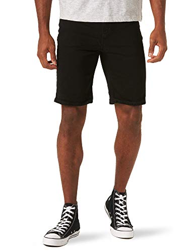 Wrangler Authentics Herren Classic Relaxed Fit Five Pocket Jeans-Shorts, Jet Black, 58 von Wrangler Authentics