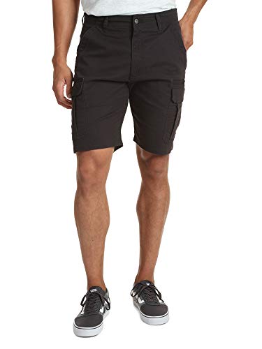 Wrangler Authentics Cargoshorts, für Herren, klassisch, Stretch, Schwarzer Köper, 56 von Wrangler Authentics
