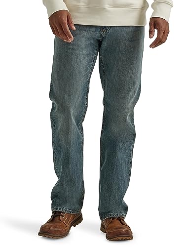 Wrangler Authentics Herren Relaxed Fit Boot Cut Jeans, Getönter Mittelschatt., 40W / 30L von Wrangler Authentics