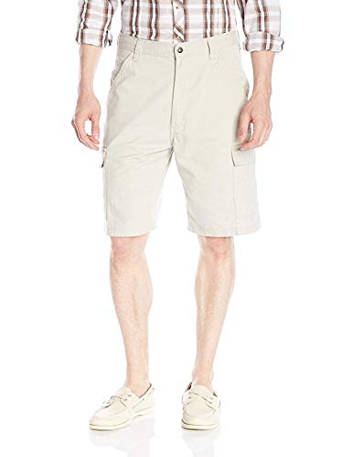Wrangler Authentics Herren Klassieke cargoshorts met ontspannen pasvorm Cargos, Dunkle Knetmasse, 34 EU von Wrangler Authentics