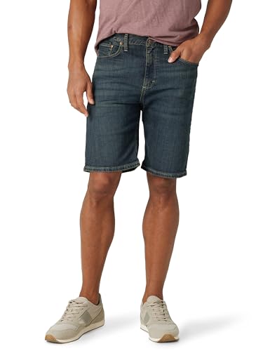 Wrangler Authentics Herren Klassische Lockerer Passform und Fünf Taschen Jeans-Shorts, Moonlight, 49 von Wrangler Authentics