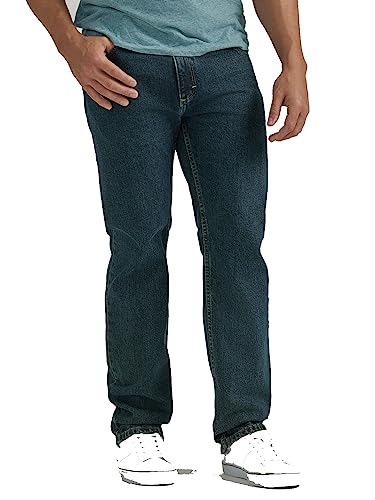 Wrangler Authentics Herren Klassische gerader Passform Jeans, Antik dunkel, 44W / 30L von Wrangler Authentics