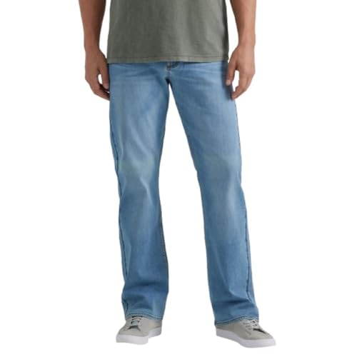 Wrangler Authentics Herren Bootcut lockerer Passform Jeans, Duncan, 32 W/34 L von Wrangler Authentics