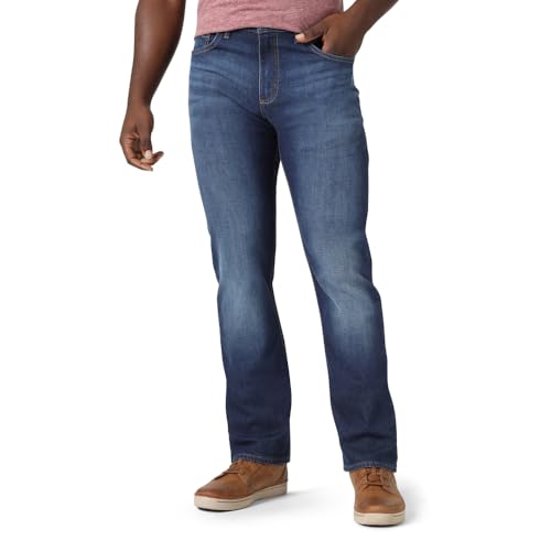 Wrangler Authentics Herren Slim Fit Geradem Bein Jeans, Blue Ridge, 40W / 30L von Wrangler Authentics