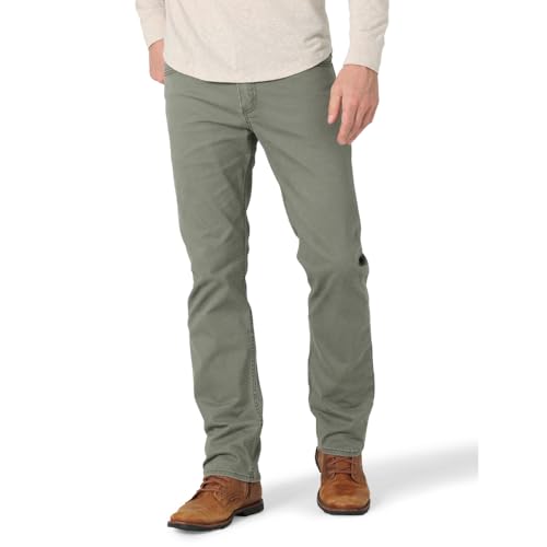 Wrangler Authentics Herren Slim Fit Straight Leg Jeans, Fichte, 32W / 32L von Wrangler Authentics
