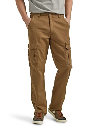 Wrangler Authentics Herren Stretch-Cargo lockerer Passform Hose, Känguru, 36W / 30L von Wrangler Authentics