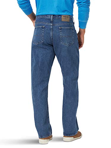 Wrangler Authentics Herren ZM200DX Jeans, Dark Stonewash Flex, 46W / 30L von Wrangler Authentics