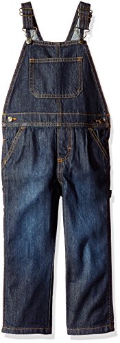 Wrangler Authentics Jungen Klassischer Denim-Overall Jeans, Ocean Deep, 4 Jahre von Wrangler Authentics