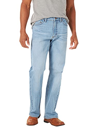 Wrangler Authentics Herren Bootcut lockerer Passform Jeans, Duncan, 34 W/32 L von Wrangler Authentics