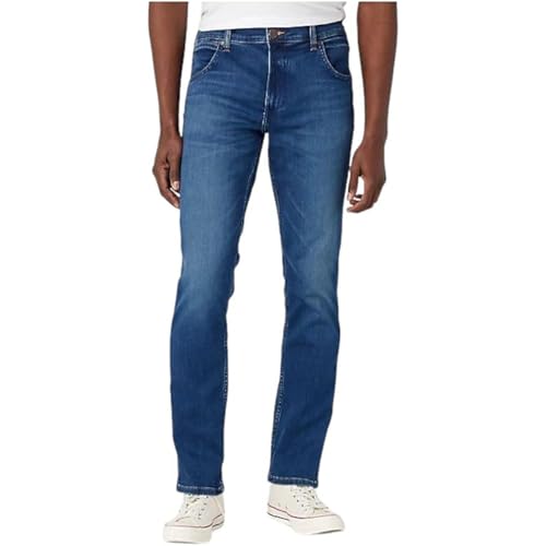 Wrangler Herren-Jeans Greensboro, Regular Fit, Straight Leg von Wrangler
