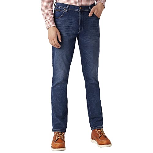 Wrangler Herren Jeans Texas Slim Fit Jeanshose, Silkyway,28W / 32L von Wrangler