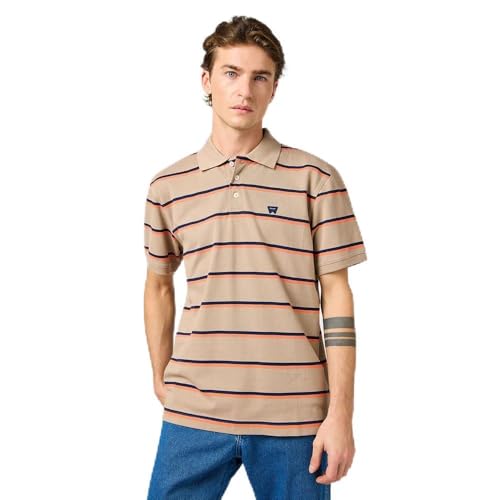 Stripe Polo Shirt von Wrangler