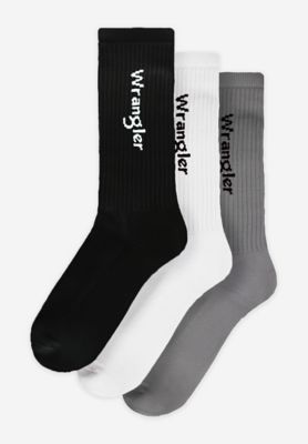 Wrangler 3-Pack Sport Socks Grey Mix Größe 39 von Wrangler