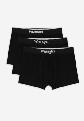Wrangler 3-Pack Trunk Black Größe M von Wrangler