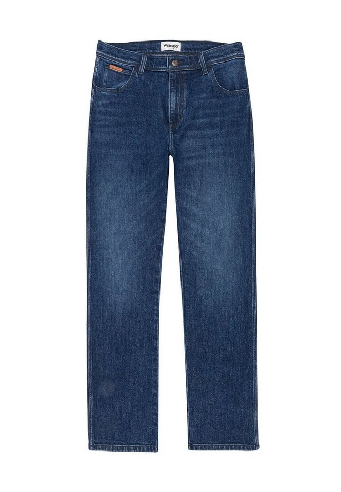 Wrangler 5-Pocket-Jeans Jeans Texas Five-Pocket-Style lange Hose Straight (1-tlg) von Wrangler