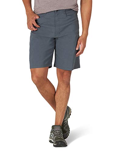 Wrangler Authentics Herren Performance Comfort Flex Cargo-Shorts Cargos, Granit, 50 von Wrangler Authentics