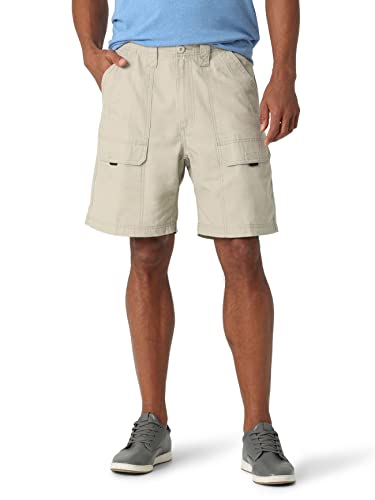 Wrangler Herren Canvas Utility Hiker cargo shorts, Fossil Rock, 58 EU von Wrangler Authentics