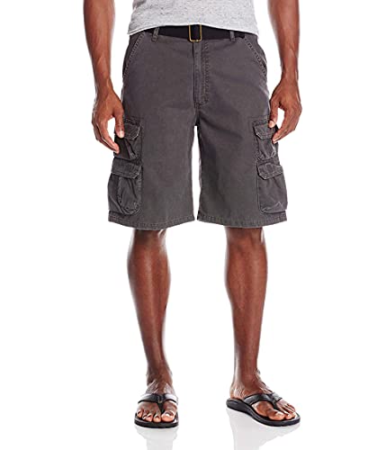 Wrangler Authentics Herren Cargo-Shorts aus Twill - grau - von Wrangler