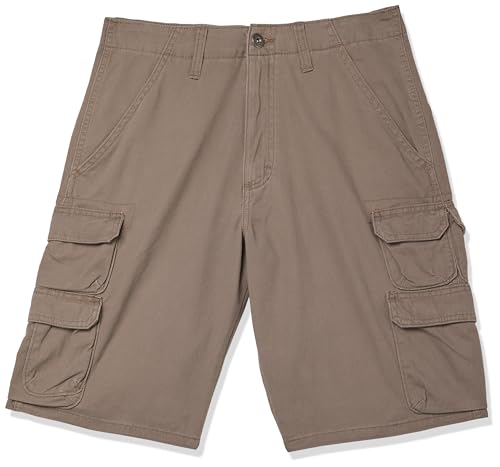 ALL TERRAIN GEAR X Wrangler Herren Premium Twill-Cargo-Shorts 100% nagelneu Cargos, Ochsenfrosch, 46 von ALL TERRAIN GEAR X Wrangler