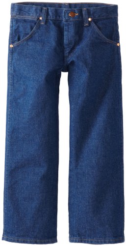 Wrangler Big Boys' Original ProRodeo Jeans, Prewashed Indigo Denim, 12 Regular von Wrangler