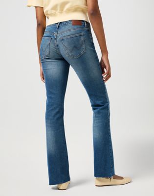 Wrangler Bootcut Jeans Filthy Sands Größe 32 x32 von Wrangler