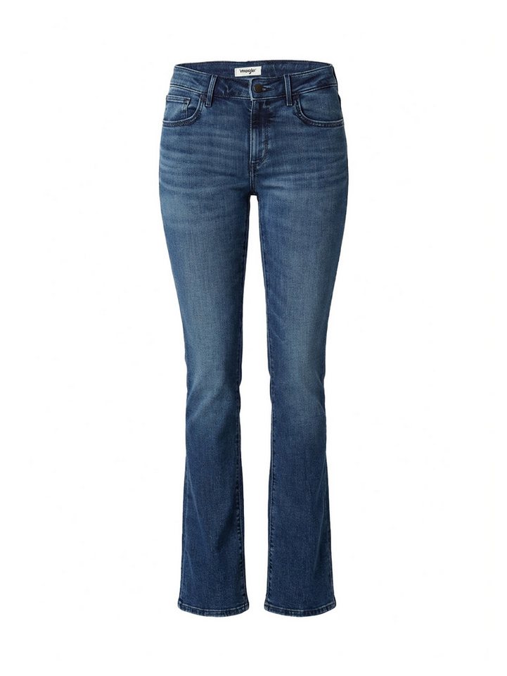 Wrangler Bootcut-Jeans Supersoft & Superstretch - BOOTCUT SHADOW DAZE - Länge:32 Slim Fit, mittlere Leibhöhe von Wrangler