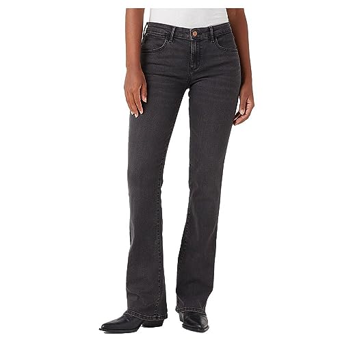 Wrangler Damen Bootcut Jeans, Mars, 29W / 32L von Wrangler