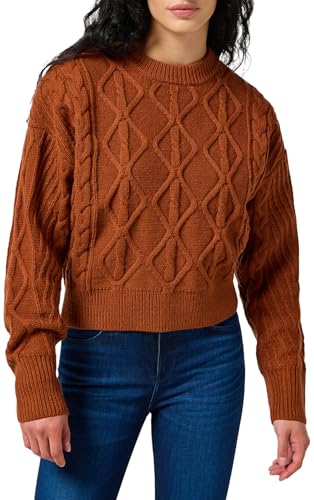 Wrangler Cable Knit Sweater Pullover für Damen von Wrangler