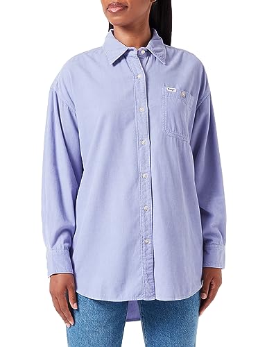 Wrangler Damen Corduroy Shacket​ Shirt, Sweet Lavender, M EU von Wrangler