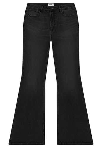 Wrangler Damen Jeans Fierce Flare, Flare Fit, Ausgestelltes Bein von Wrangler