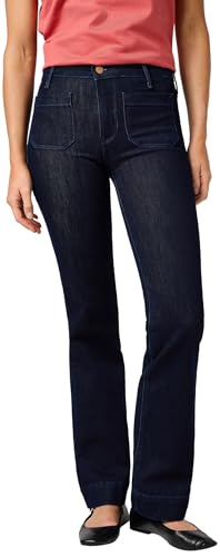 Wrangler Damen Jeans Flare, Flare Fit, Ausgestelltes Bein von Wrangler