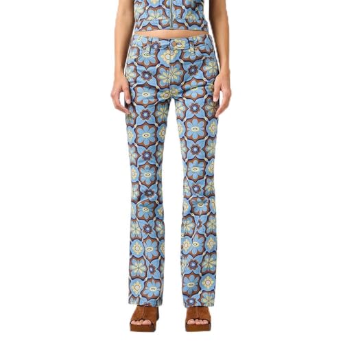 Wrangler Damen Jeans Mid Rise Boot, Bootcut Fit, Bootcut Bein von Wrangler