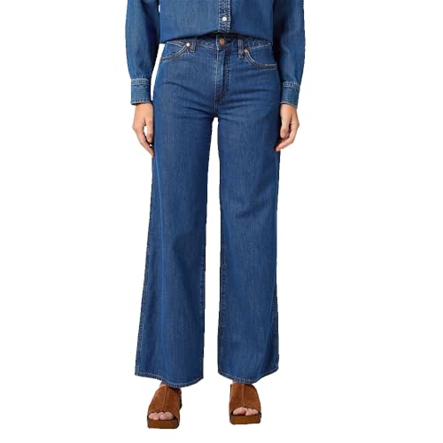 Wrangler Damen Jeans World Wide, Wide Leg Fit, Weites Bein Wrangler Damen Jeans World Wide, Wide Leg Fit, Weites Bein von Wrangler