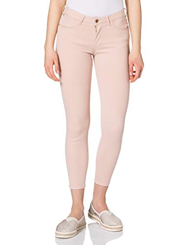 Wrangler Damen Skinny Crop Casual Pants, Natural PINK, 32W / 32L von Wrangler