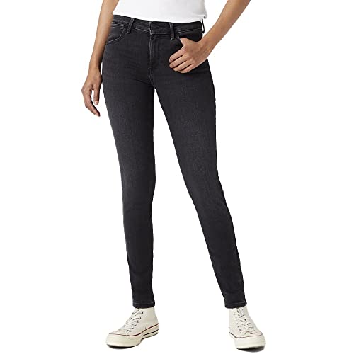 Wrangler Damen Skinny Jeans, Soft Night, 30W / 34L von Wrangler