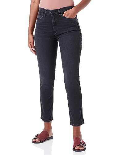 Wrangler Damen Slim Jeans, Midnight, 33W / 30L von Wrangler