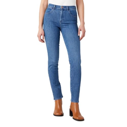 Wrangler Damen Slim Jeans, Mora, 32W 30L EU von Wrangler