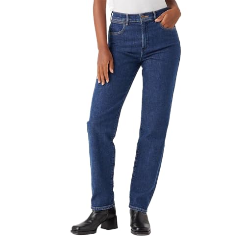 Wrangler Damen Straight Jeans, Dark Turn, 27W 30L EU von Wrangler