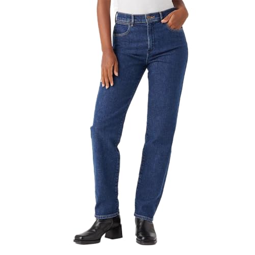 Wrangler Damen Straight Jeans, Dark Turn, 29W 30L EU von Wrangler