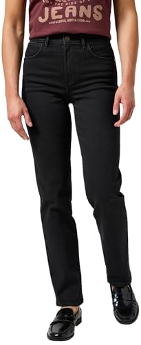 Wrangler Damen All Terrain Gear Straight Jeans, Drainpipe,33W / 32L von Wrangler