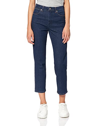 Wrangler Damen The Retro Straight Jeans, per Pack Blau (Dark Blue X9V), W32/L32 (Herstellergröße: 32 von Wrangler