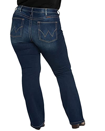 Wrangler Damen Ultimate Riding Q-Baby Boot Cut Jeans, Nr Wash, 11W x 30L von Wrangler