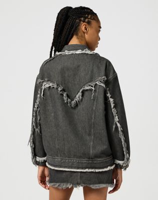 Wrangler Denim Fray Jacket Icon Era Größe M Wrangler Denim Fray Jacket Icon Era Größe M von Wrangler